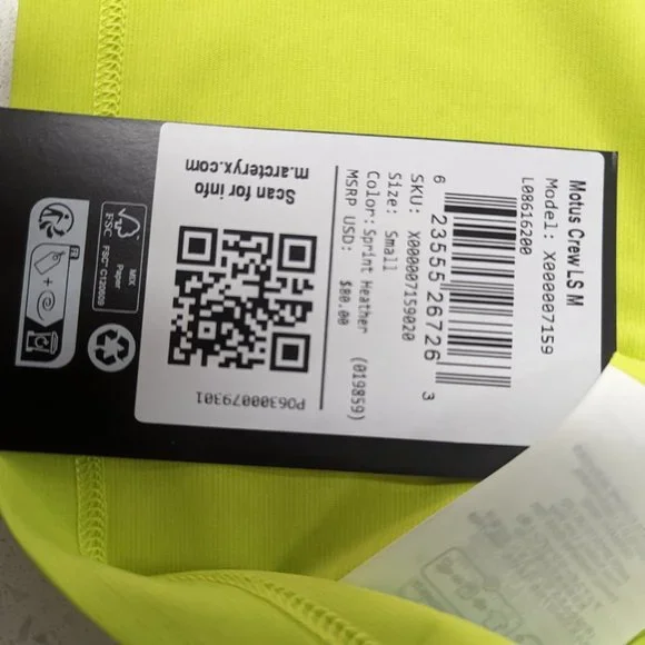 Arcteryx Motus Crew Shirt - Picture 2 of 6